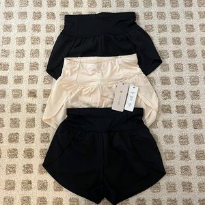 Set of three (3) Love Tree workout shorts! NWT